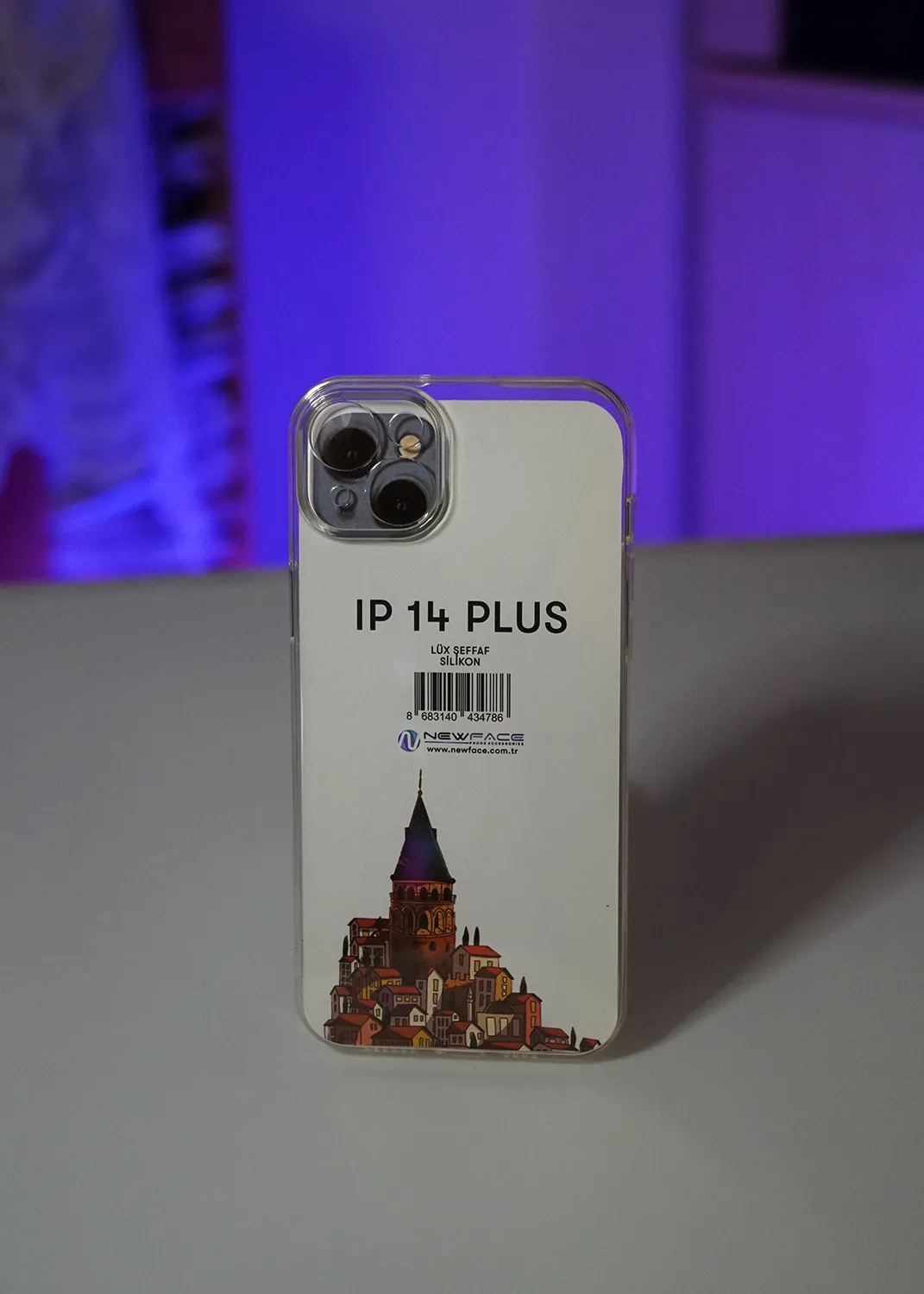 Apple iPhone 14 Plus Şeffaf Silikon Kapak