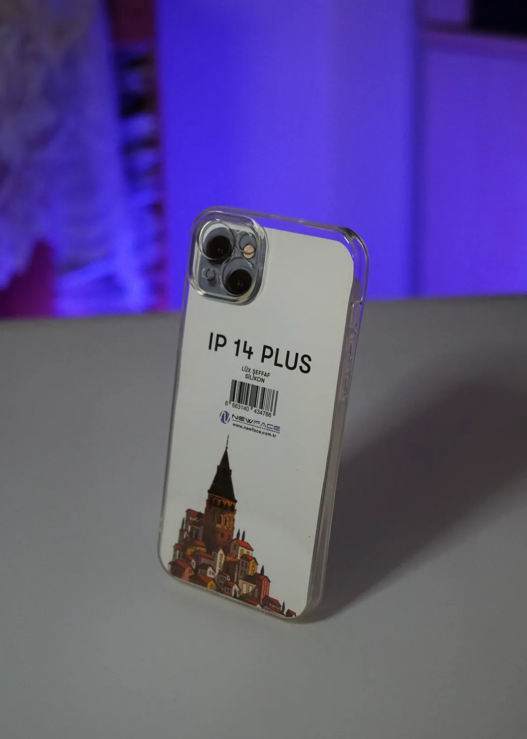 Apple iPhone 14 Plus Şeffaf Silikon Kapak