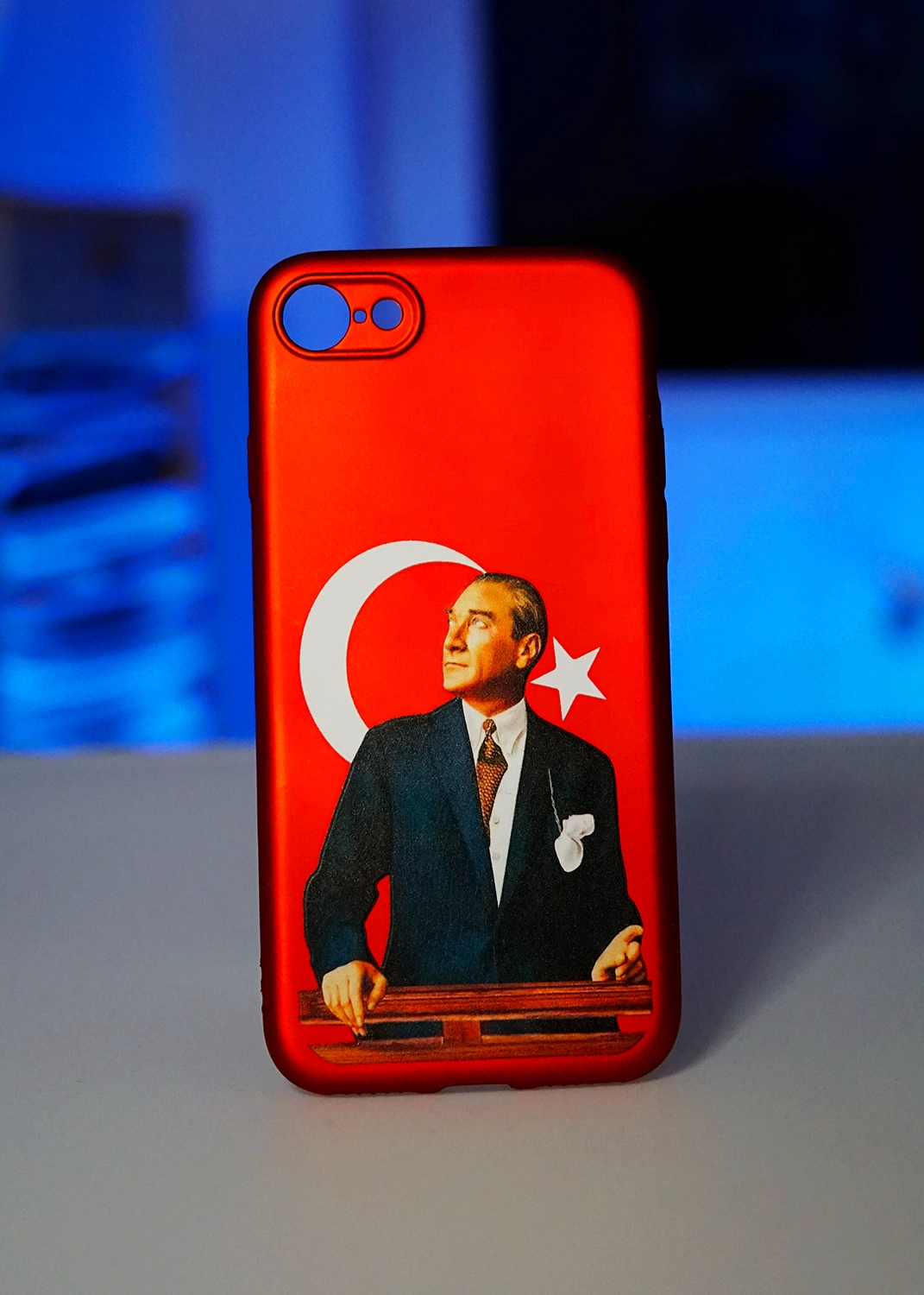 Apple iPhone 7 Atatürk Görselli Esnek Kılıf – Dayanıklı ve Şık Tasarım