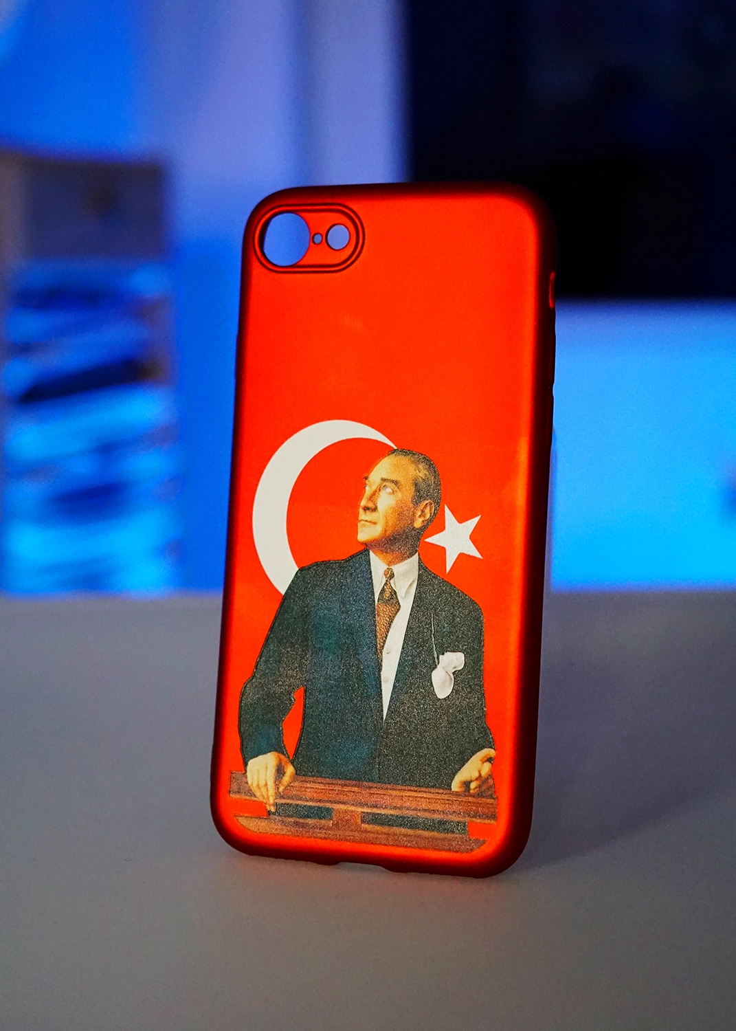 Apple iPhone 7 Atatürk Görselli Esnek Kılıf – Dayanıklı ve Şık Tasarım